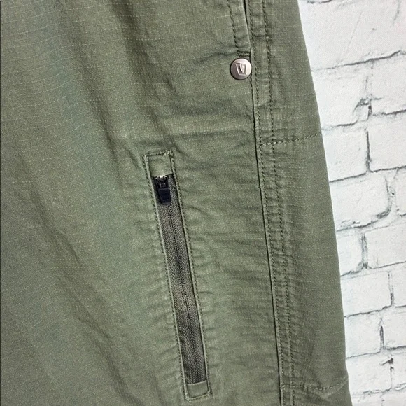 Vuori Men’s Ripstop Climber Pants Army Green Large Gorpcore Camping Hiking